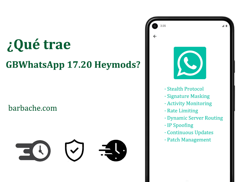 ¿Qué trae GBWhatsApp 17.20 Heymods
