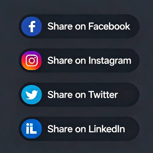 Facebook, Instagram, Twitter o LinkedIn