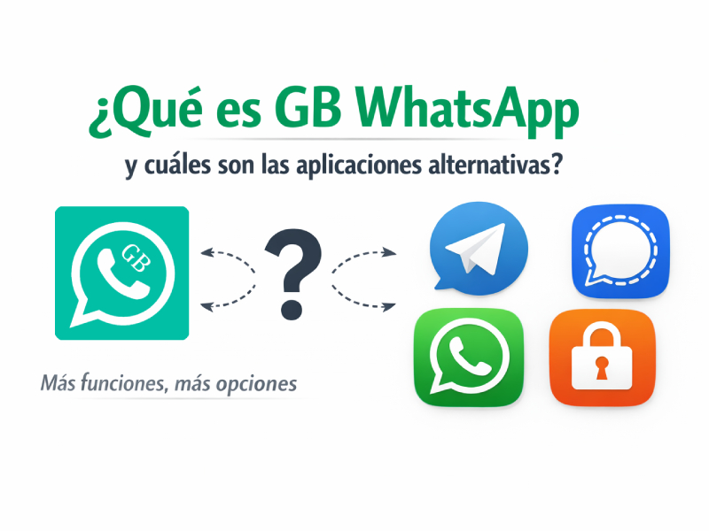¿Qué es GB Whatsapp y cuáles son las aplicaciones alternativas?