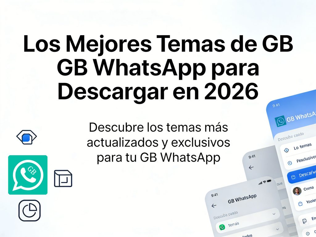 Los Mejores Temas de GB WhatsApp para Descargar en 2026