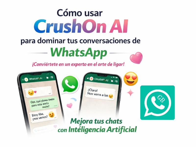 Cómo usar CrushOn AI para dominar tus conversaciones de WhatsApp