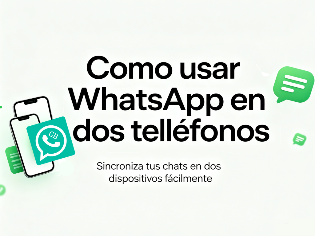 Cómo usar WhatsApp en dos teléfonos