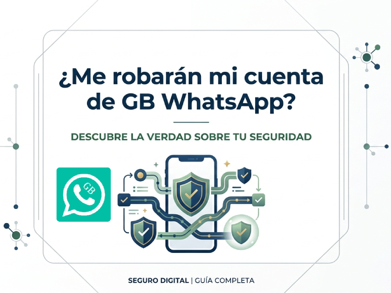 ¿Me robarán mi cuenta de GB WhatsApp?