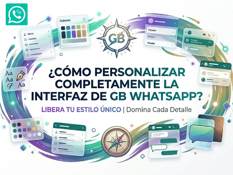 ¿Cómo personalizar completamente la interfaz de GB WhatsApp?